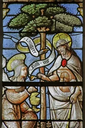 Vetrata raffigurante Noli me tangere